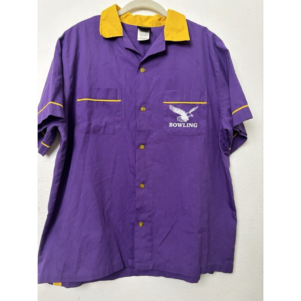 Vintage Hilton Bowling T-Shirt 80s, Hipster Retro, Single Stitch, Size Large
